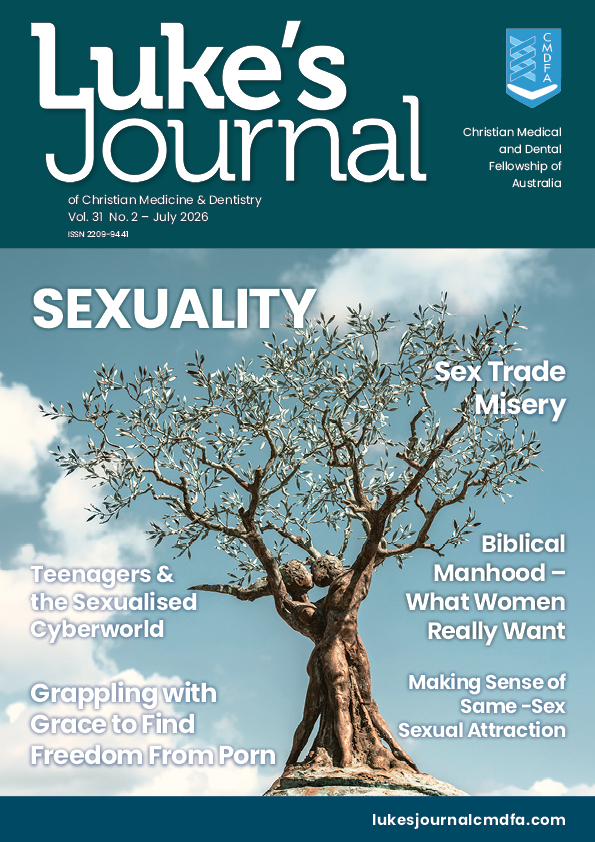 Luke's Journal: Sexuality issue. Inspiring faith at work